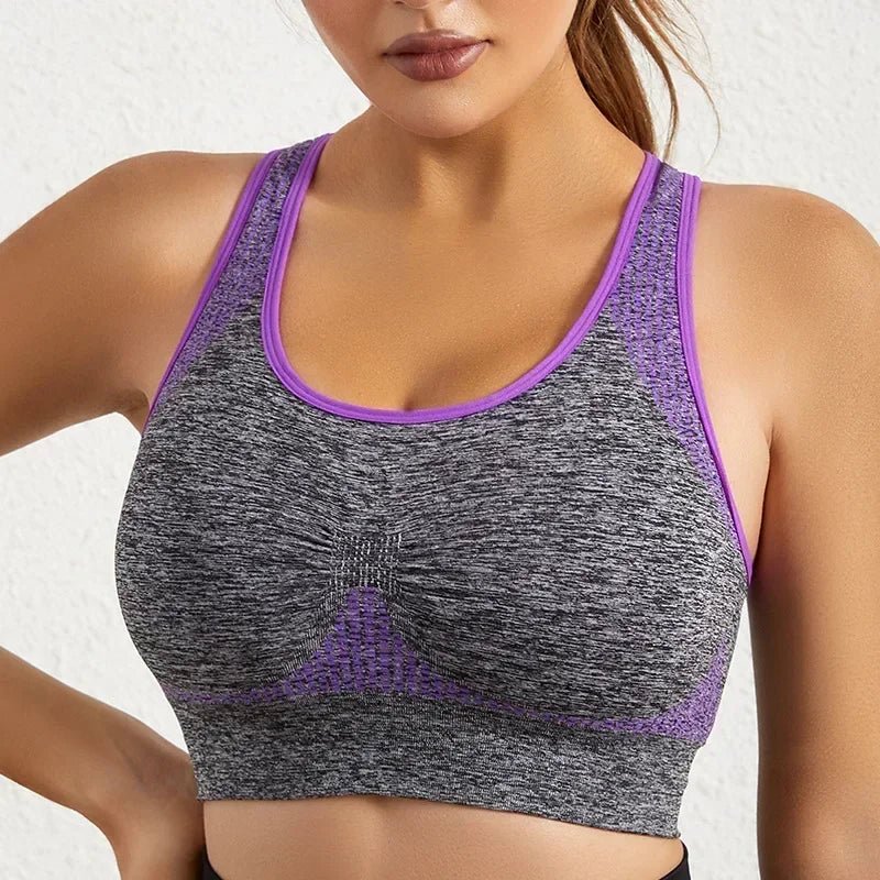 Brassière Sport Sans Couture Anti - Choc - ZenithPro - ZenithPro | Équipement Sport Premium