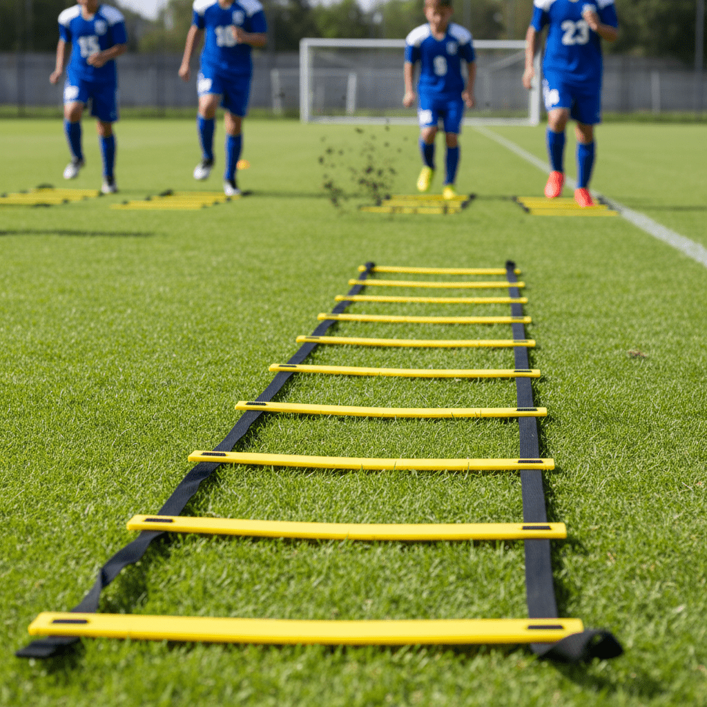 Échelle de Coordination et Agilité Multi - Sports - ZenithPro - ZenithPro | Équipement Sport Premium