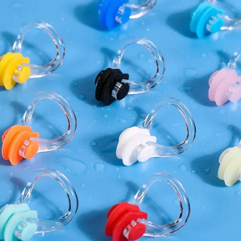 Ensemble Bouchons d'Oreilles + Pince - Nez Natation - ZenithPro - ZenithPro | Équipement Sport Premium