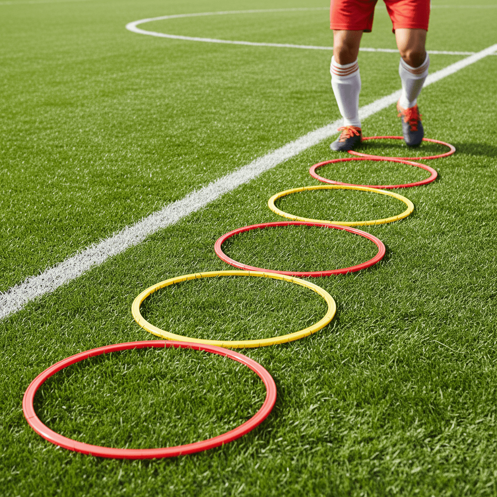 Lot de 10 Cerceaux d'Entraînement d'Agilité - ZenithPro - ZenithPro | Équipement Sport Premium