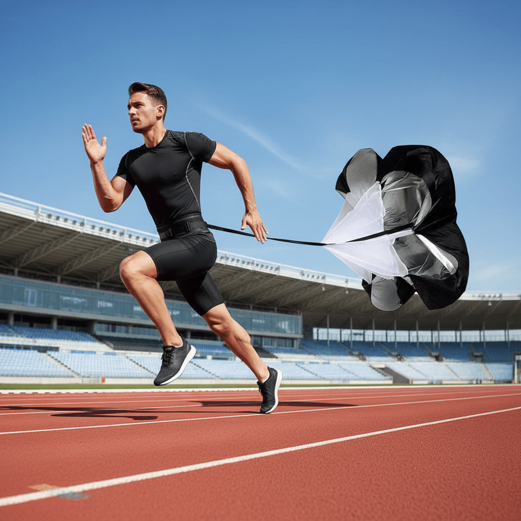 Parachute de Résistance pour Entraînement de Vitesse - ZenithPro - ZenithPro | Équipement Sport Premium