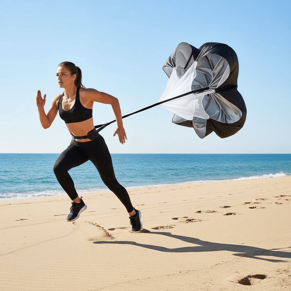 Parachute de Résistance pour Entraînement de Vitesse - ZenithPro - ZenithPro | Équipement Sport Premium
