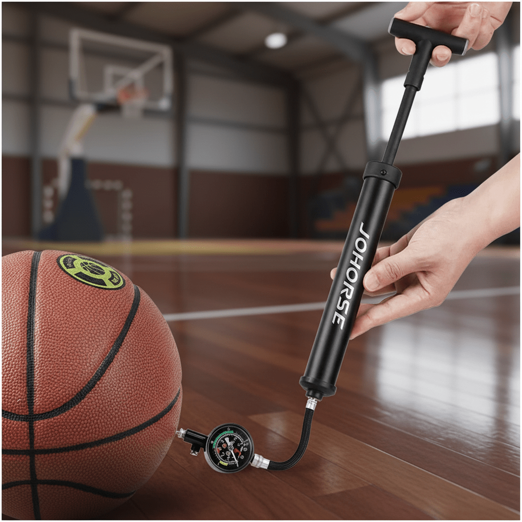 Pompe à Ballon Manuelle Portable Multi - Sports - ZenithPro - ZenithPro | Équipement Sport Premium