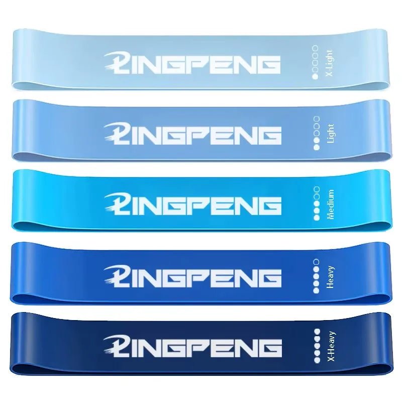 Set 5 Élastiques Résistance Fitness - ZenithPro - ZenithPro | Équipement Sport Premium
