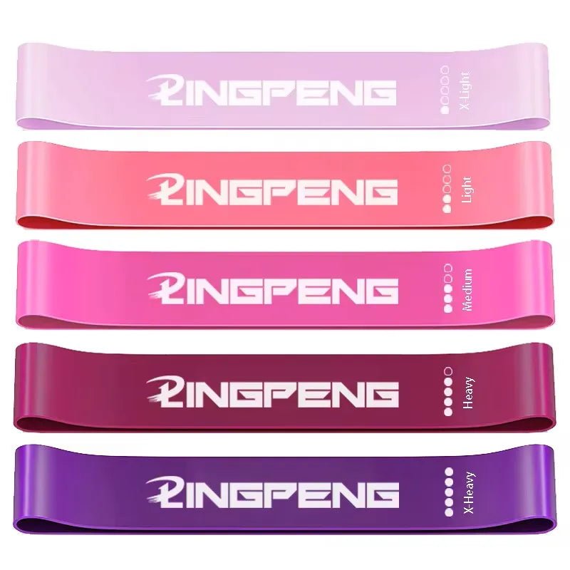 Set 5 Élastiques Résistance Fitness - ZenithPro - ZenithPro | Équipement Sport Premium