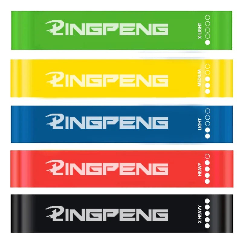 Set 5 Élastiques Résistance Fitness - ZenithPro - ZenithPro | Équipement Sport Premium