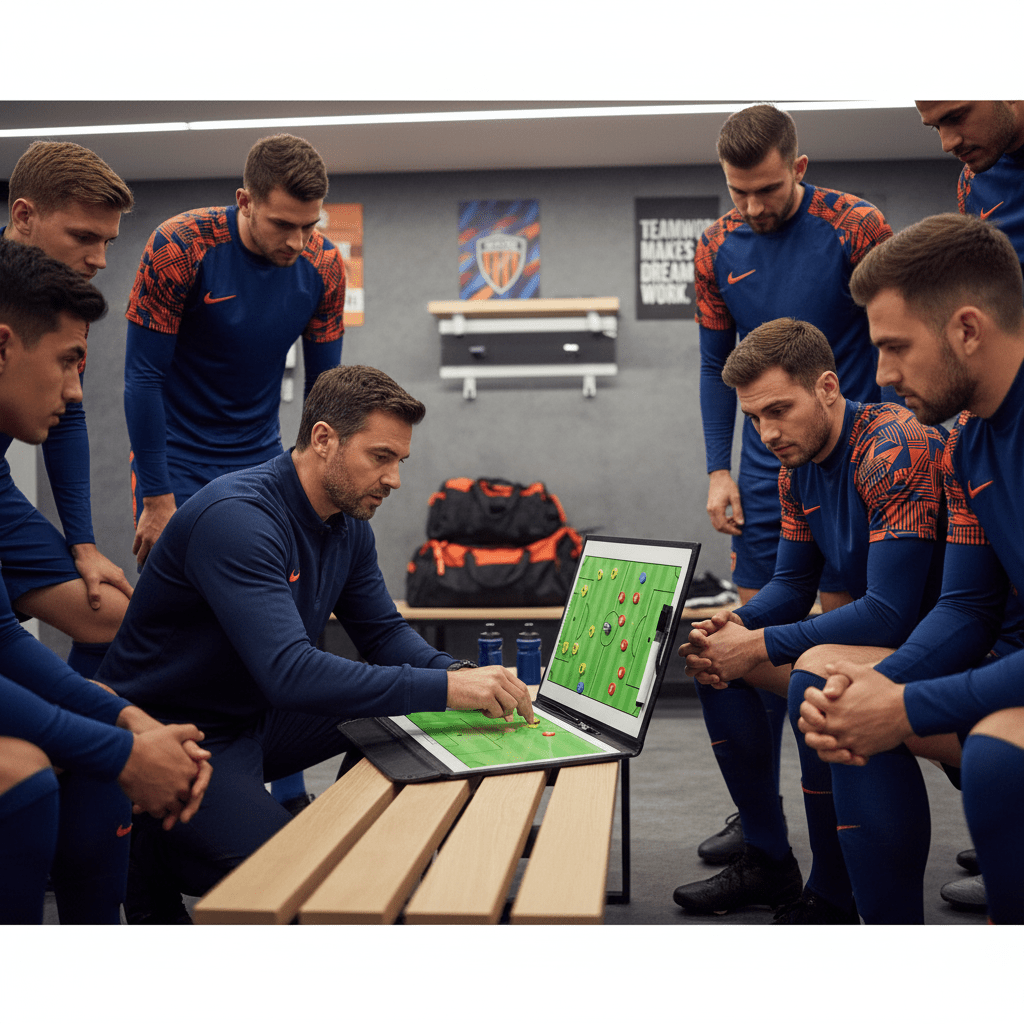 Tableau Tactique de Football Magnétique Pliable - ZenithPro - ZenithPro | Équipement Sport Premium